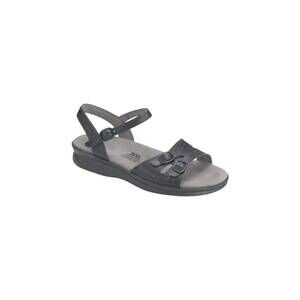 NEW SAS women's duo quarter strap sandals in black
